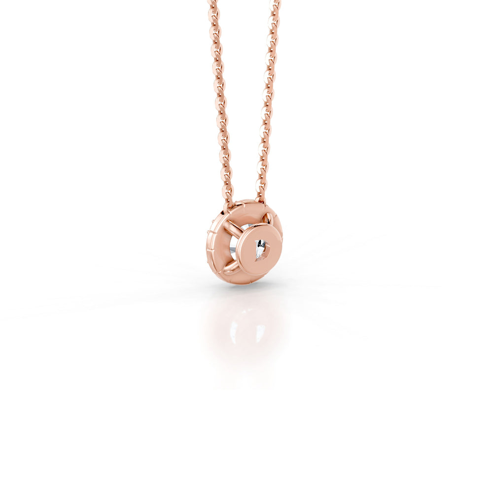 Soho Bezel Round Brilliant Studded Necklace image 12