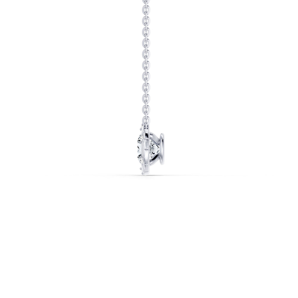 Soho Bezel Round Brilliant Studded Necklace image 15