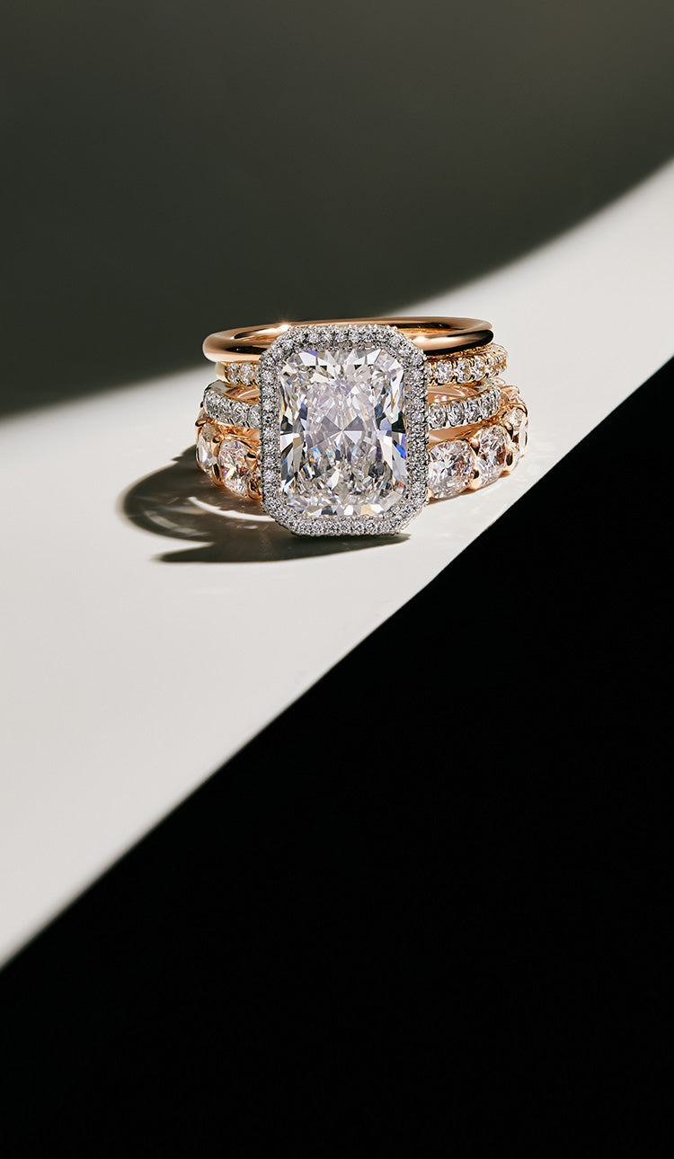 Seamless Halo<span>®</span> Engagement Rings Mobile Banner