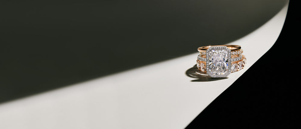 Seamless Halo<span>®</span> Engagement Rings Desktop Banner