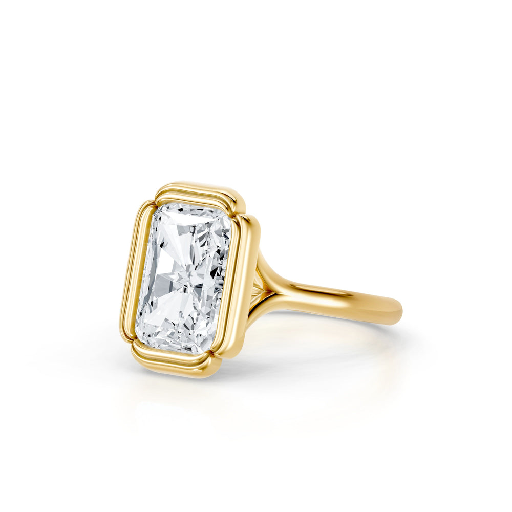 Dorée Solitaire Lab Diamond Engagement Ring image 2