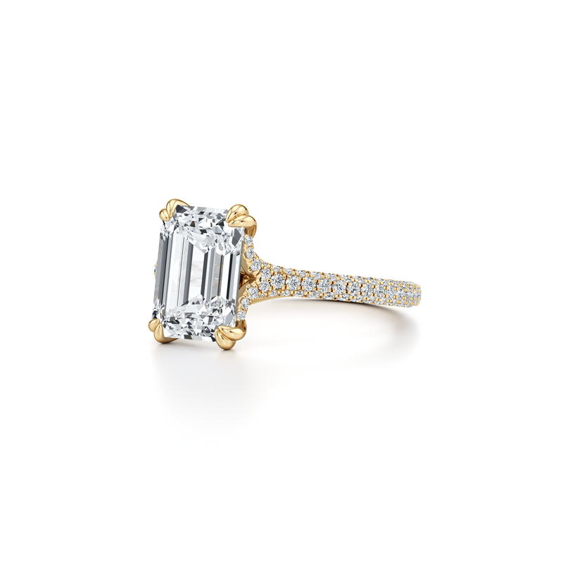 Elle Solitaire Lab Diamond Engagement Ring image 47