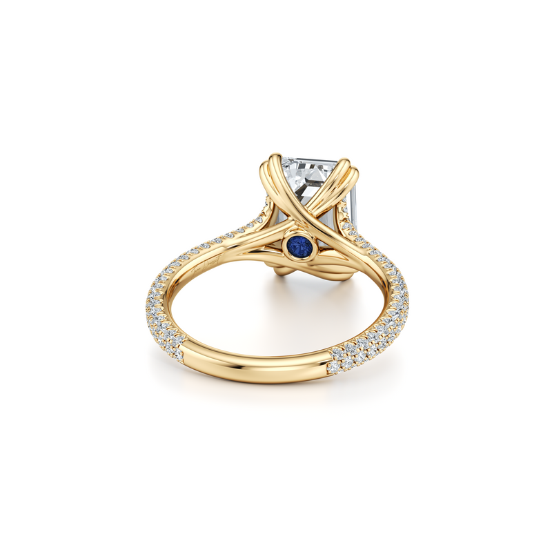 Elle Solitaire Lab Diamond Engagement Ring image 48