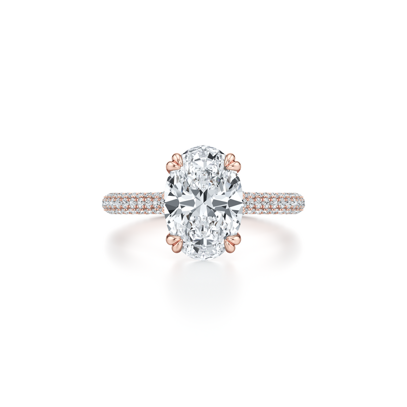 Elle Solitaire Lab Diamond Engagement Ring image 31