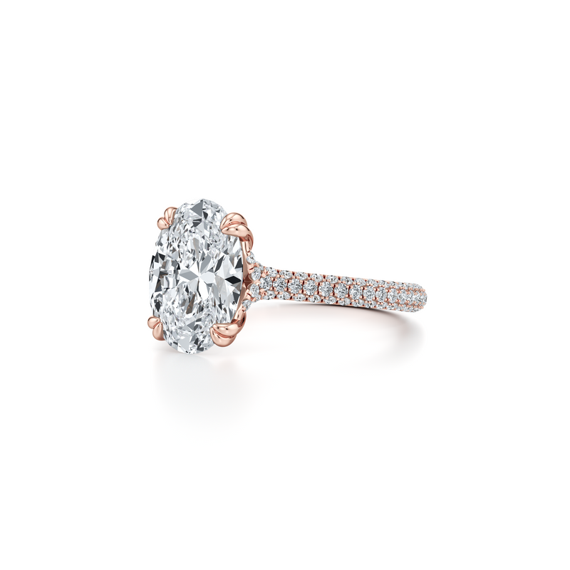 Elle Solitaire Lab Diamond Engagement Ring image 32