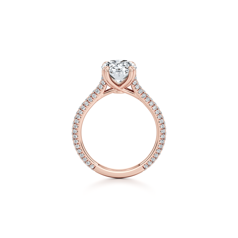 Elle Solitaire Lab Diamond Engagement Ring image 34