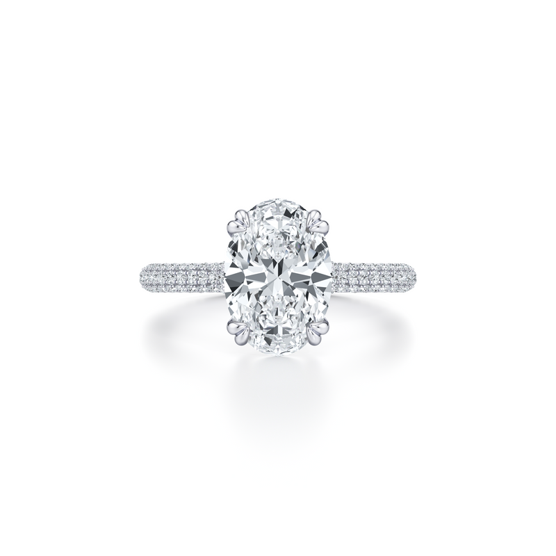 Elle Solitaire Lab Diamond Engagement Ring image 21