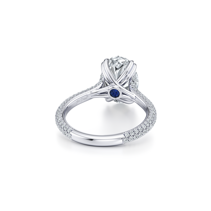 Elle Solitaire Lab Diamond Engagement Ring image 23