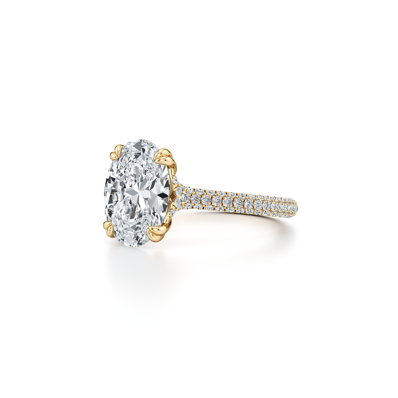 Elle Solitaire Lab Diamond Engagement Ring image 27