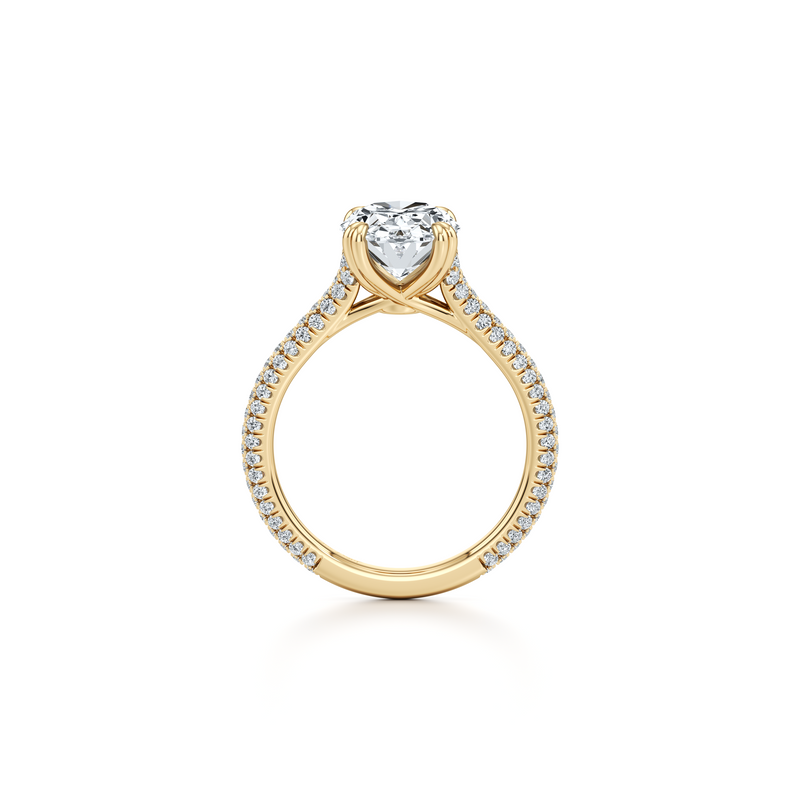 Elle Solitaire Lab Diamond Engagement Ring image 29
