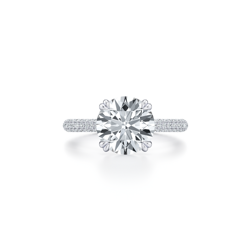 Elle Solitaire Lab Diamond Engagement Ring image 1