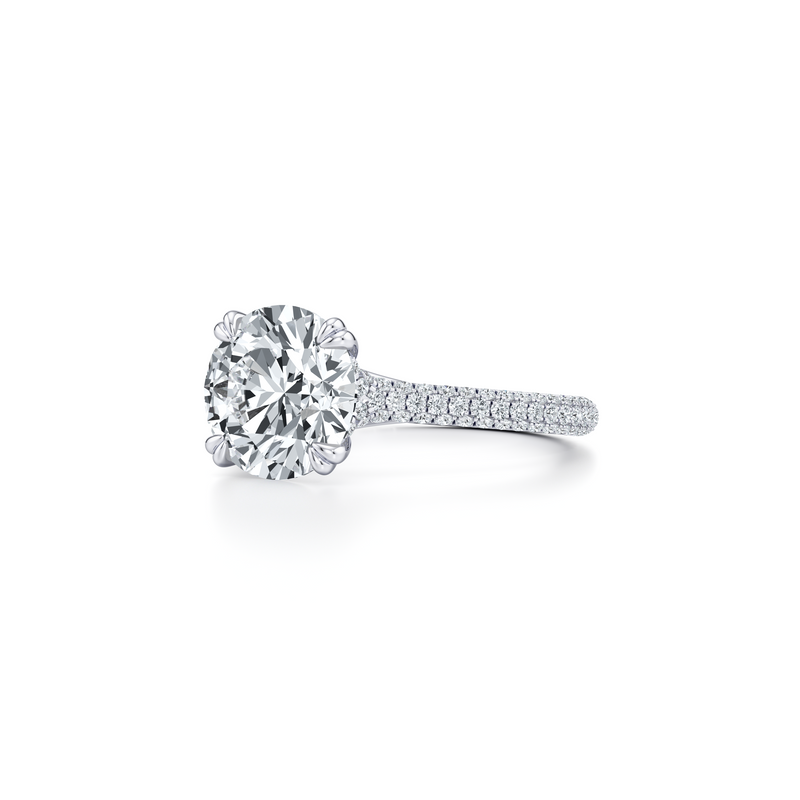 Elle Solitaire Lab Diamond Engagement Ring image 17