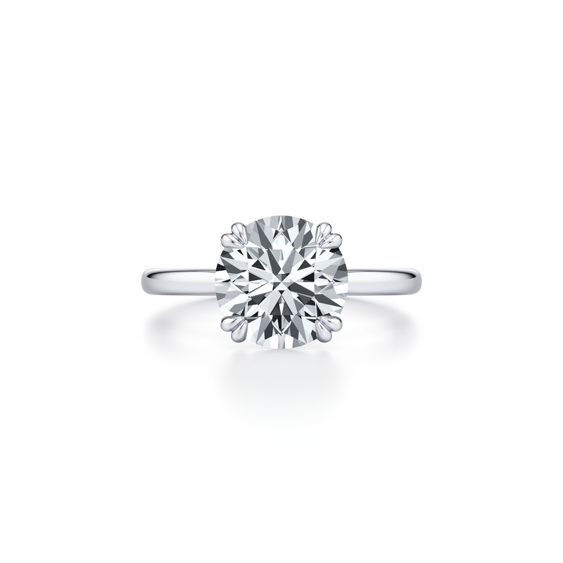 Chelsea JD Signature Double Prong Lab Diamond Engagement Ring image 1