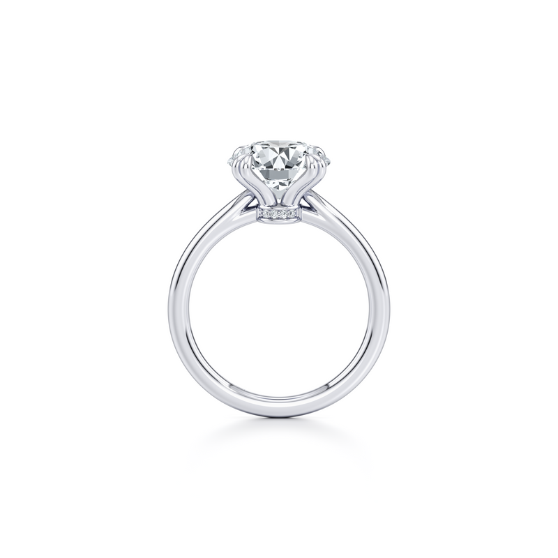 Chelsea JD Signature Double Prong Lab Diamond Engagement Ring image 4