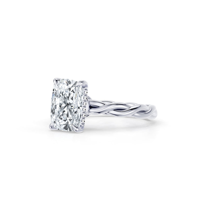 Ivy Heritage Solitaire Lab Diamond Engagement Ring image 122