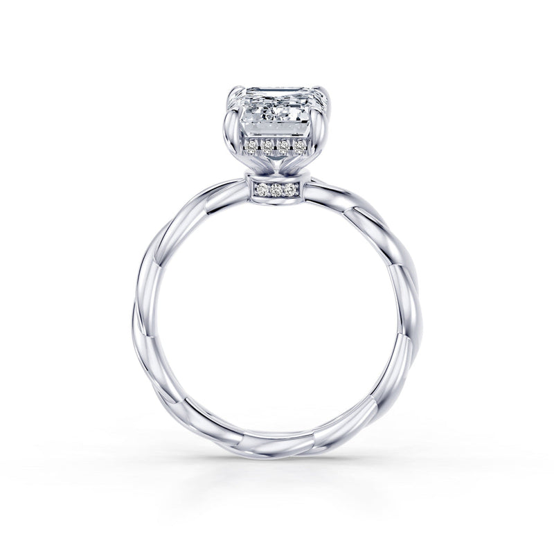Ivy Heritage Solitaire Lab Diamond Engagement Ring image 124