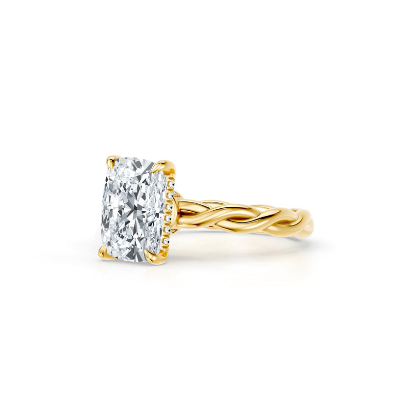 Ivy Heritage Solitaire Lab Diamond Engagement Ring image 127