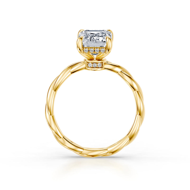 Ivy Heritage Solitaire Lab Diamond Engagement Ring image 129