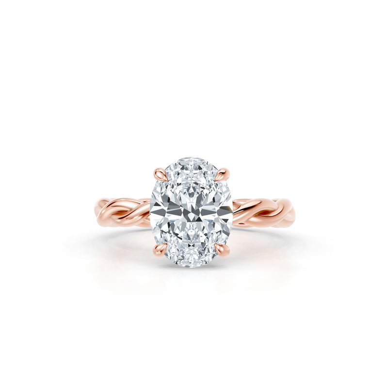 Ivy Heritage Solitaire Lab Diamond Engagement Ring image 31