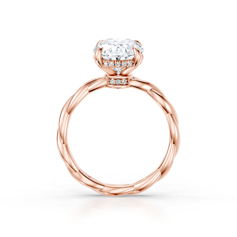 Ivy Heritage Solitaire Lab Diamond Engagement Ring image 34