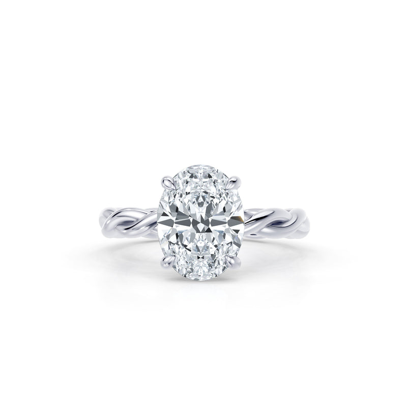 Ivy Heritage Solitaire Lab Diamond Engagement Ring image 21