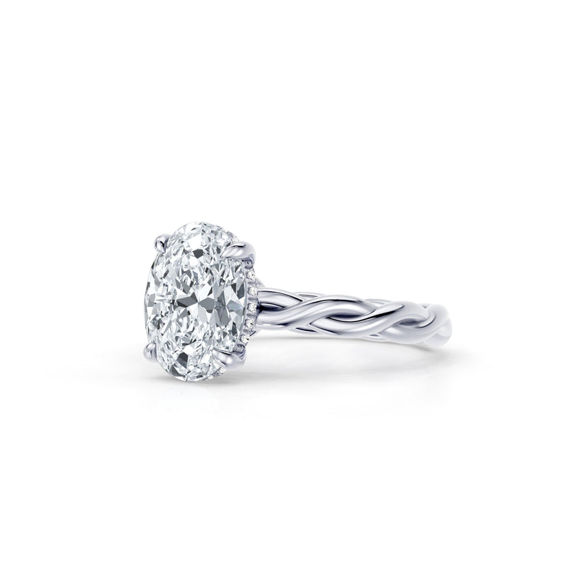 Ivy Heritage Solitaire Lab Diamond Engagement Ring image 22