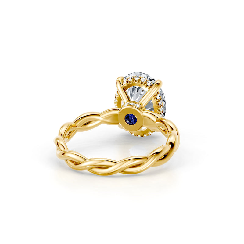 Ivy Heritage Solitaire Lab Diamond Engagement Ring image 28