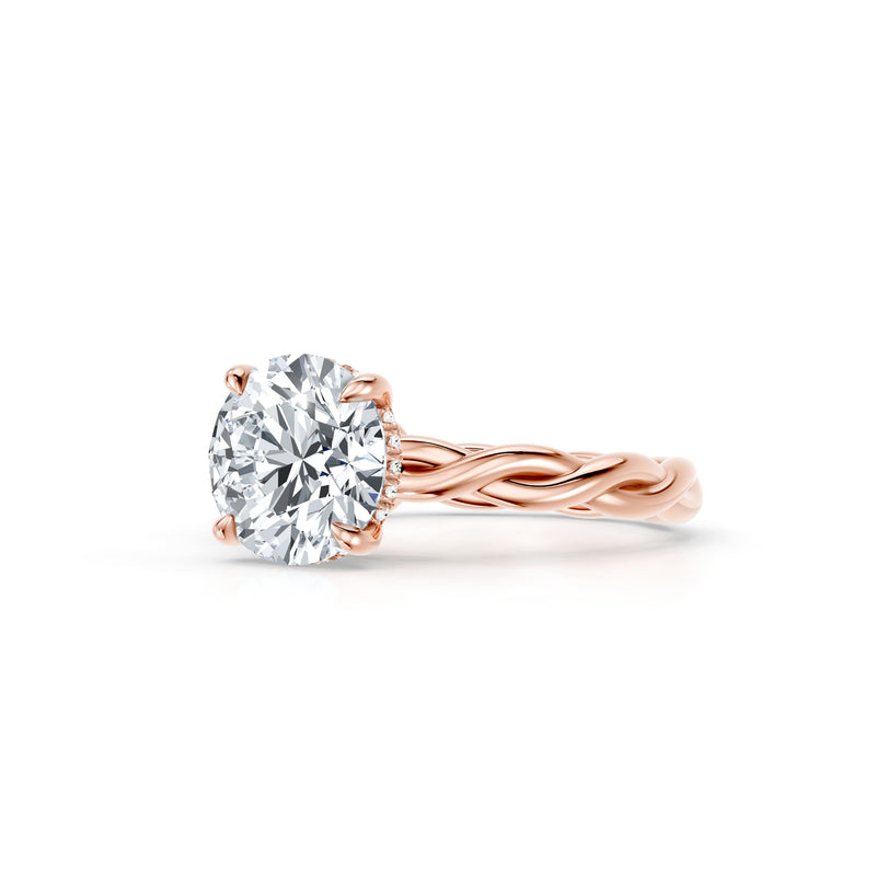 Ivy Heritage Solitaire Lab Diamond Engagement Ring image 12