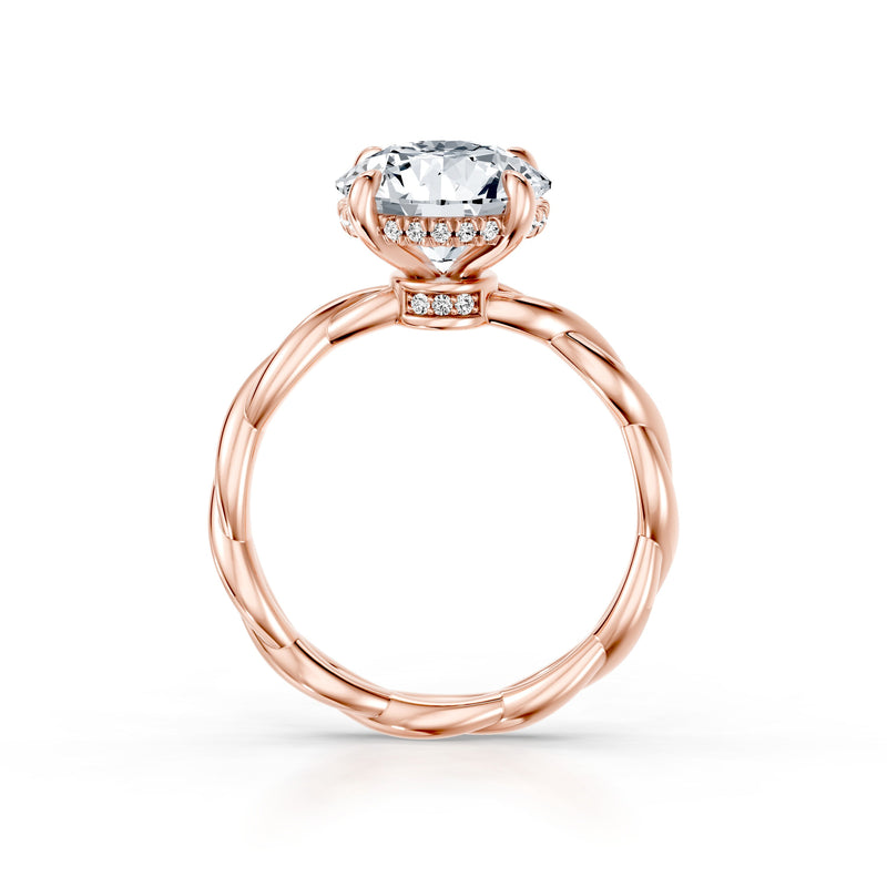 Ivy Heritage Solitaire Lab Diamond Engagement Ring image 14