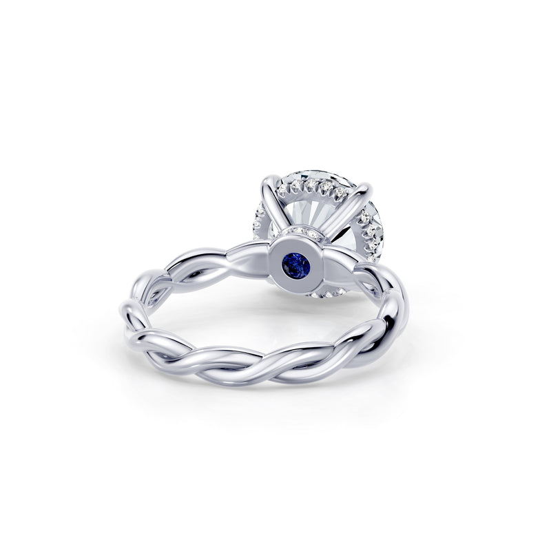 Ivy Heritage Solitaire Lab Diamond Engagement Ring image 3