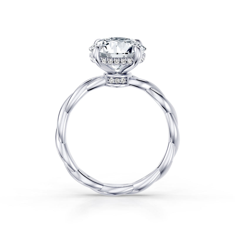 Ivy Heritage Solitaire Lab Diamond Engagement Ring image 4