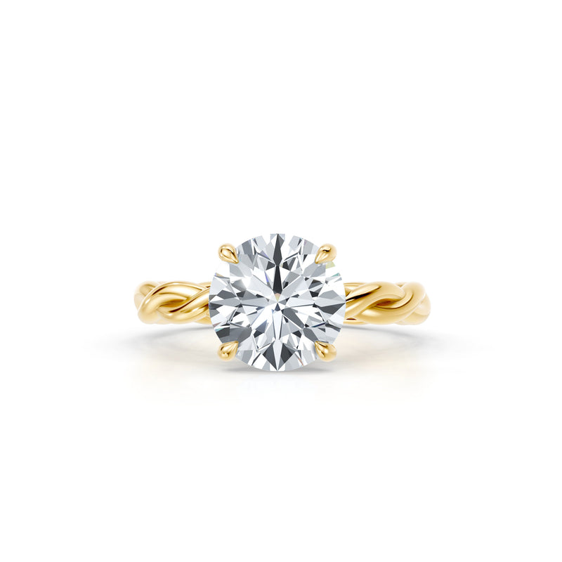 Ivy Heritage Solitaire Lab Diamond Engagement Ring image 6