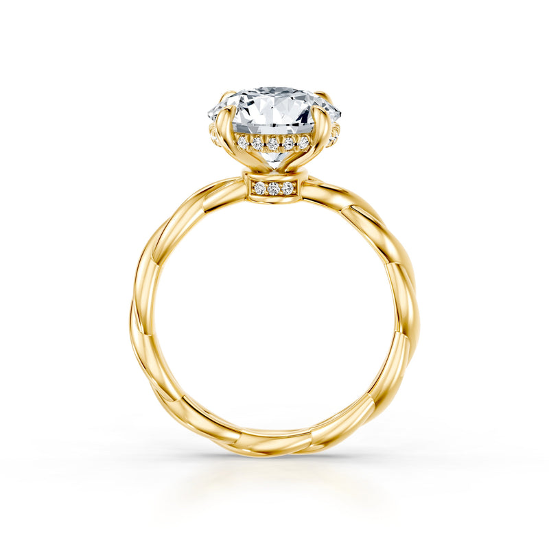 Ivy Heritage Solitaire Lab Diamond Engagement Ring image 9