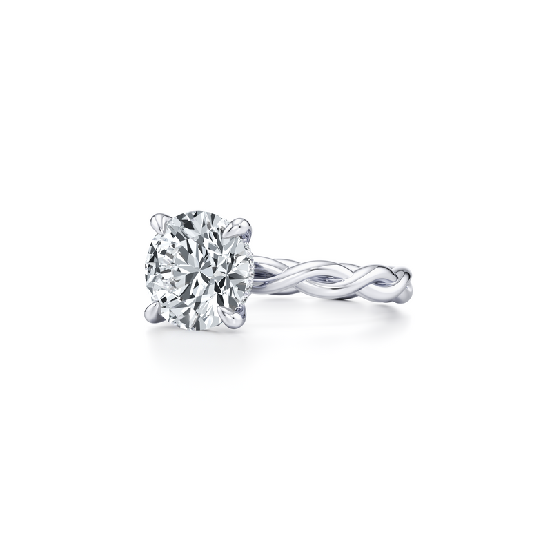 Ivy Heritage Solitaire Lab Diamond Engagement Ring image 2