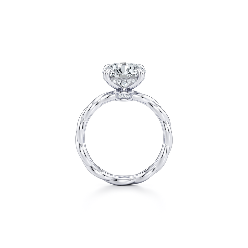 Ivy Heritage Solitaire Lab Diamond Engagement Ring image 4