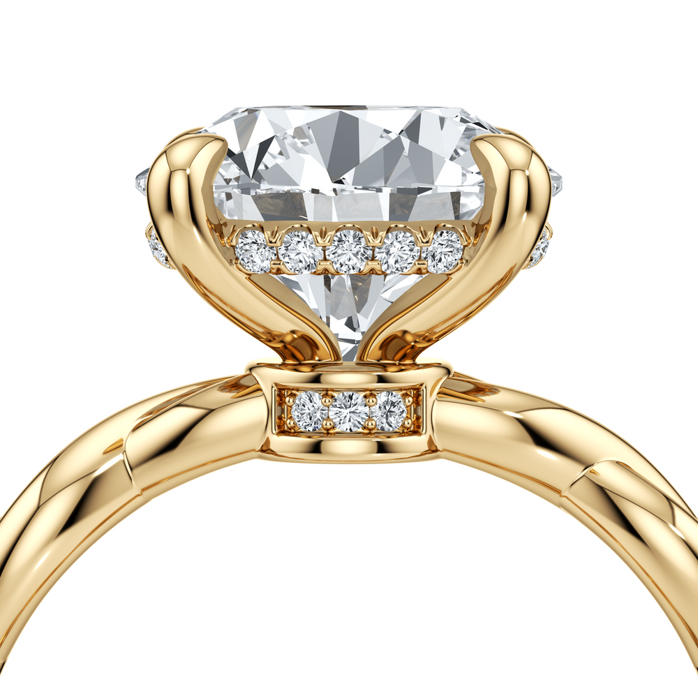 Ivy Heritage Solitaire Lab Diamond Engagement Ring image 5