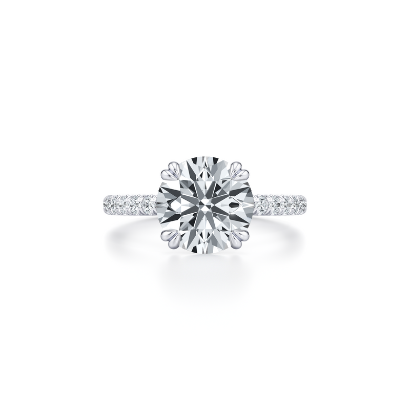 Chelsea JD Signature Double Prong Lab Diamond Engagement Ring image 1