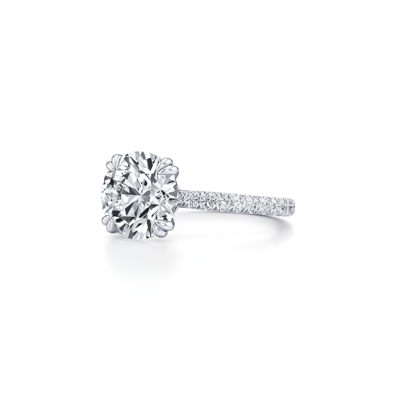 Chelsea JD Signature Double Prong Lab Diamond Engagement Ring image 2