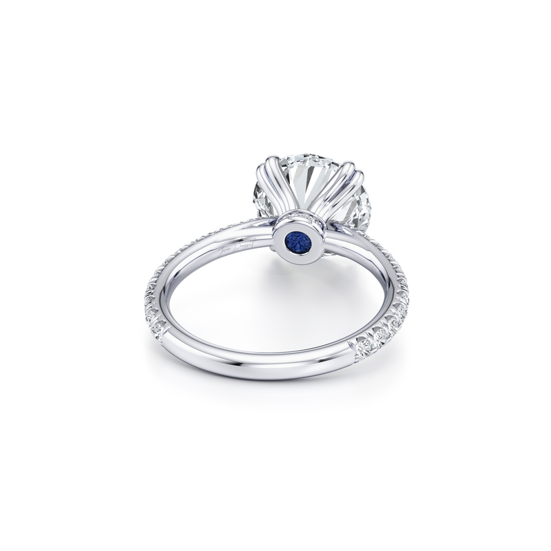 Chelsea JD Signature Double Prong Lab Diamond Engagement Ring image 3