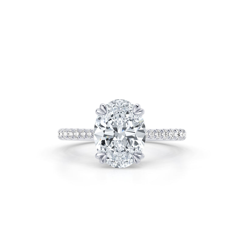 Chelsea JD Signature Double Prong Lab Diamond Engagement Ring image 25