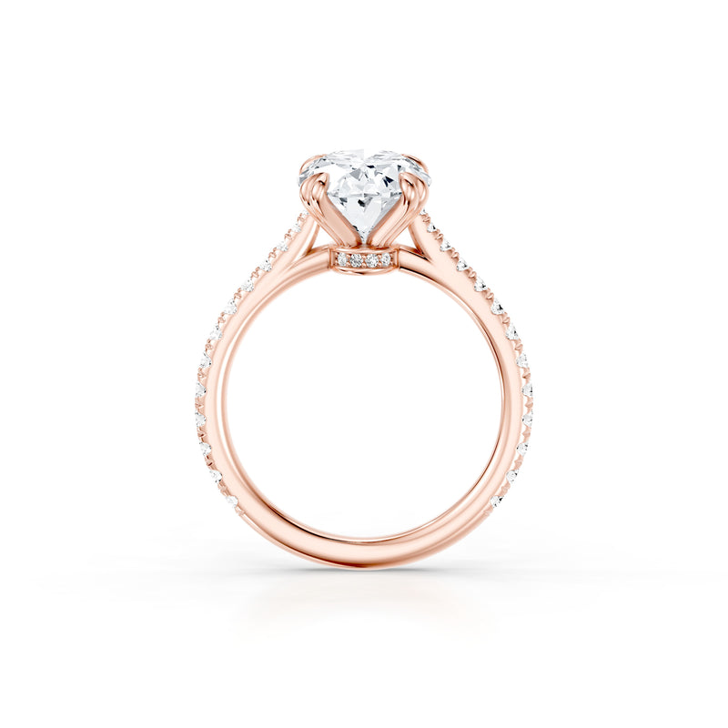 Chelsea JD Signature Double Prong Lab Diamond Engagement Ring image 44