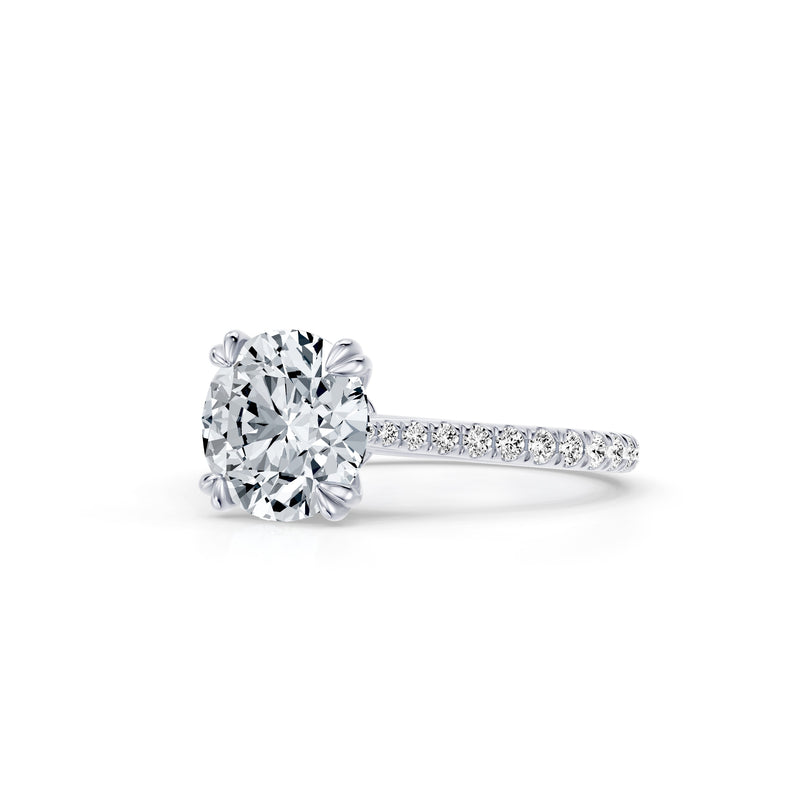 Chelsea JD Signature Double Prong Lab Diamond Engagement Ring image 2