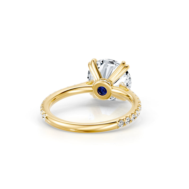 Chelsea JD Signature Double Prong Lab Diamond Engagement Ring image 7