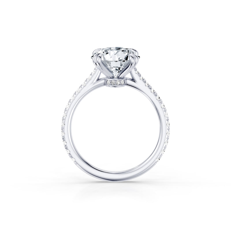 Chelsea JD Signature Double Prong Lab Diamond Engagement Ring image 4