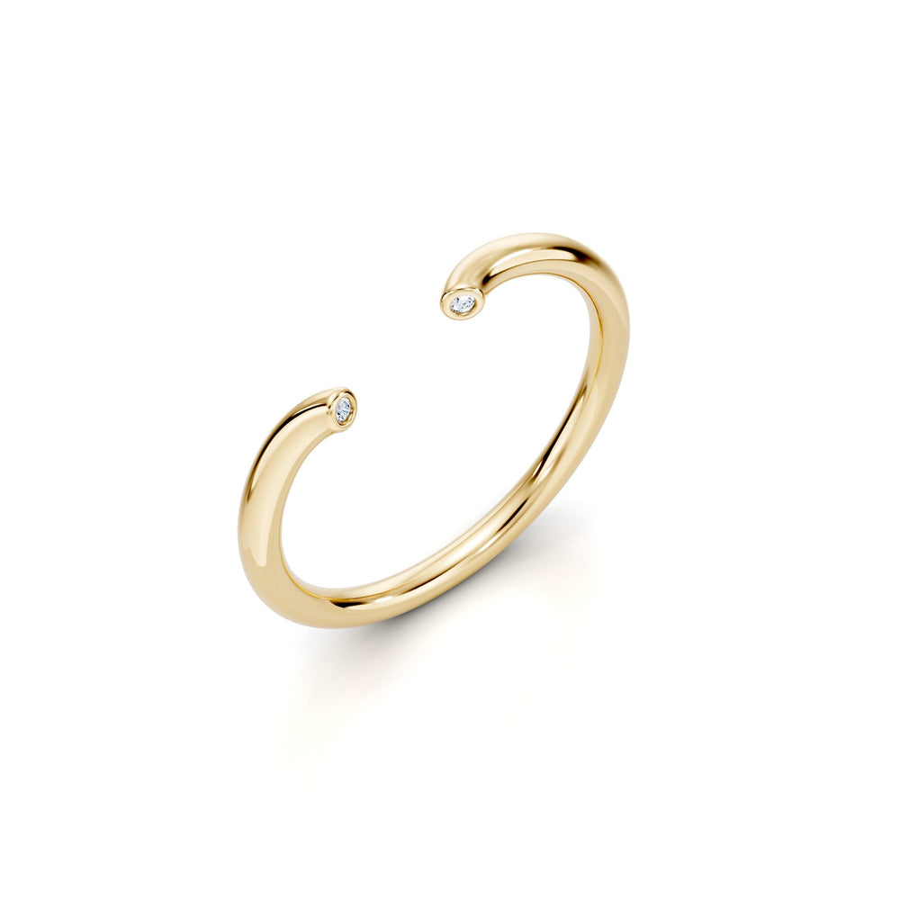 Délié Jane Lab Diamond Wedding Band image 8