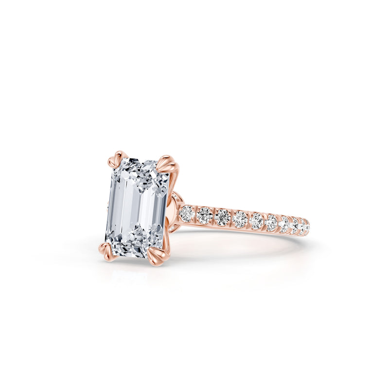 Audrey JD Signature Double Prong Lab Diamond Engagement Ring image 72