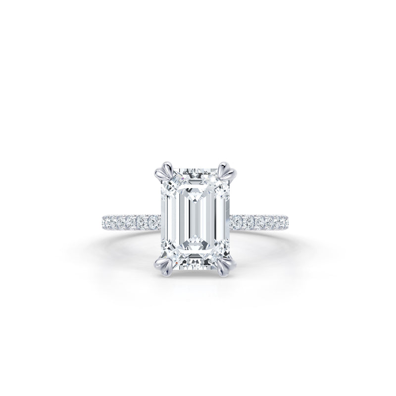 Audrey JD Signature Double Prong Lab Diamond Engagement Ring image 61