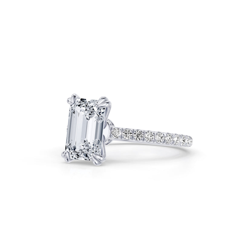 Audrey JD Signature Double Prong Lab Diamond Engagement Ring image 62