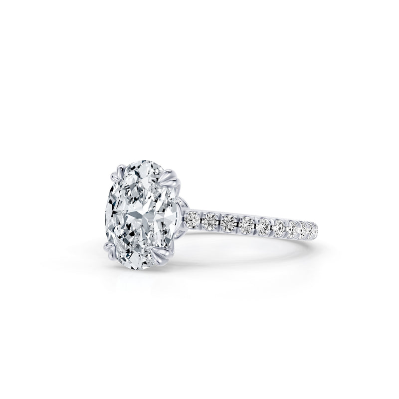 Audrey JD Signature Double Prong Lab Diamond Engagement Ring image 26