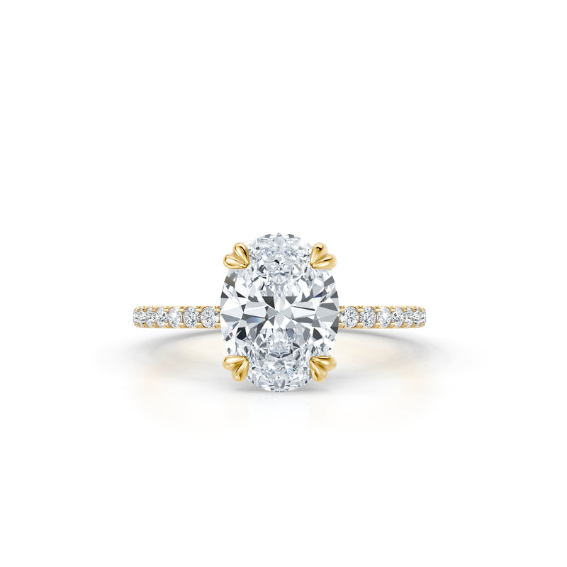 Audrey JD Signature Double Prong Lab Diamond Engagement Ring image 29